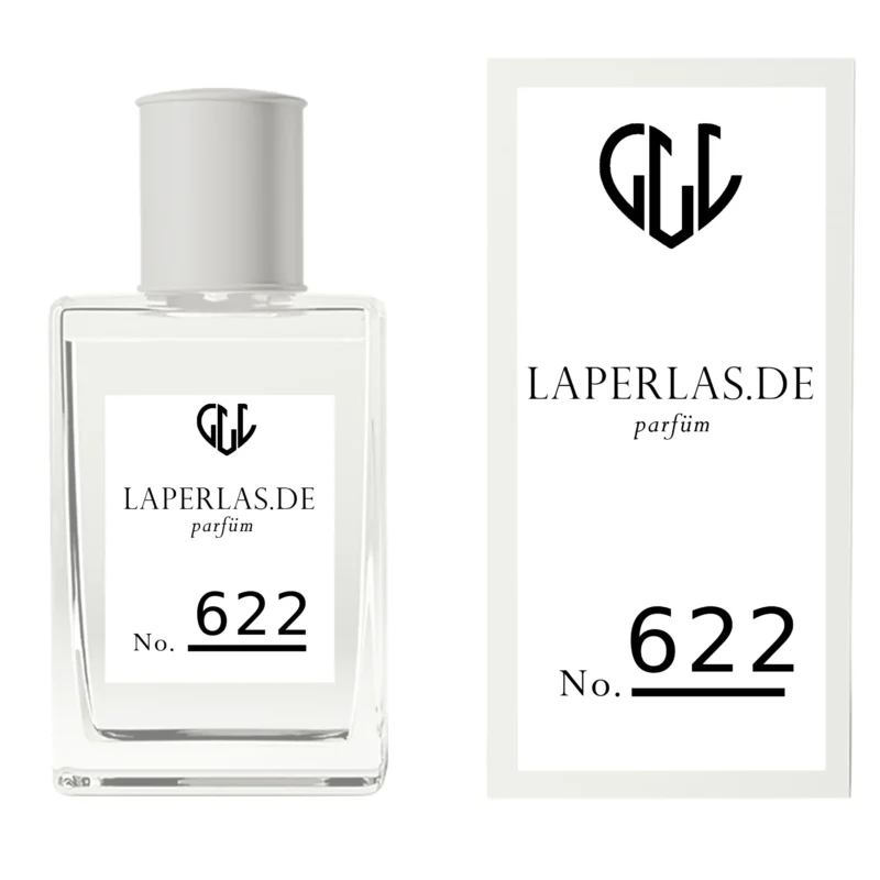 Laperlas Parfüm 622 Flasche, inspiriert von Beyoncé Heat Rush, fruchtig-blumiger Duft, elegantes Design, perfekte Wahl für Frauen.