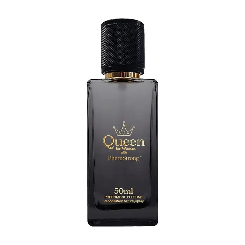 Queen mit PheroStrong Women – 50 ml Pheromonparfüm für Frauen, das die Anziehungskraft und Ausstrahlung verstärkt
