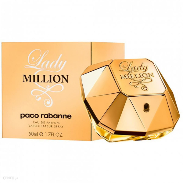 Paco Rabanne Lady Million Eau de Parfum für Damen Paco Rabanne Lady Million Damenparfum Flakon