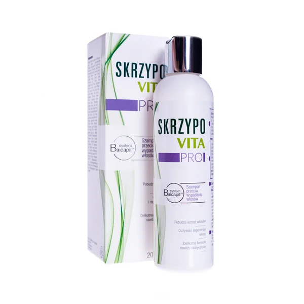 Skrzypovita Pro Shampoo gegen Haarausfall, 200 ml, fördert Haarwachstum, stärkt und nährt das Haar mit pflanzlichen Extrakten