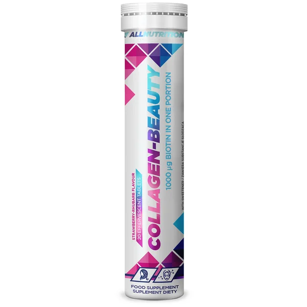 ALLNUTRITION Collagen-Beauty Brausetabletten für die Unterstützung von Haut, Haaren und Gelenken in einer attraktiven Verpackung