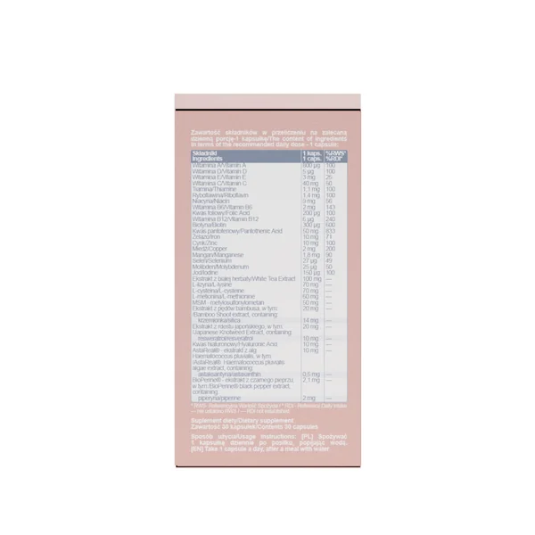 Beautifly VitaMin Extra Power für Frauen – Nahrungsergänzung mit Vitaminen und Mineralstoffen Beautifly VitaMin Extra Power – 30 Kapseln für Frauen zur Unterstützung von Vitalität und Schönheit