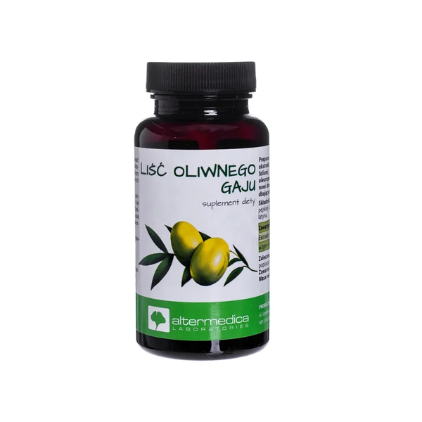 Nahrungsergänzungsmittel mit Olivenblatt-Extrakt in Kapseln, ideal zur Unterstützung der Gesundheit