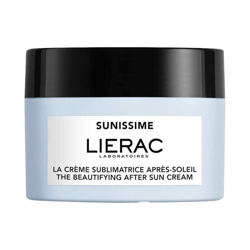 Lierac Sunissime sublimierende Körpercreme nach dem Sonnenbaden 200 ml – beruhigende After-Sun-Pflege mit intensiver Feuchtigkeitsversorgung. Regeneriert und beruhigt sonnengestresste Haut, schützt vor vorzeitiger Hautalterung und sorgt für ein strahlendes, geschmeidiges Hautgefühl. Ideal für empfindliche Haut nach dem Sonnenbad