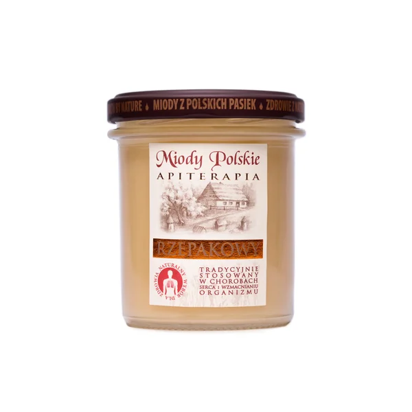 Rapsblütenhonig aus polnischen Bienenstöcken, gesund und rein, ideal für die Unterstützung der Herzgesundheit