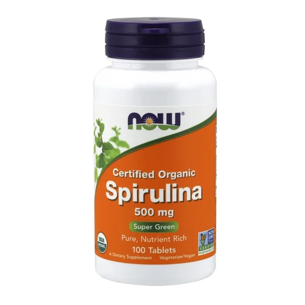 Now Foods Spirulina Nahrungsergänzung – hochwertige Tabletten mit pflanzlichem Protein und wichtigen Nährstoffen für die Gesundheit