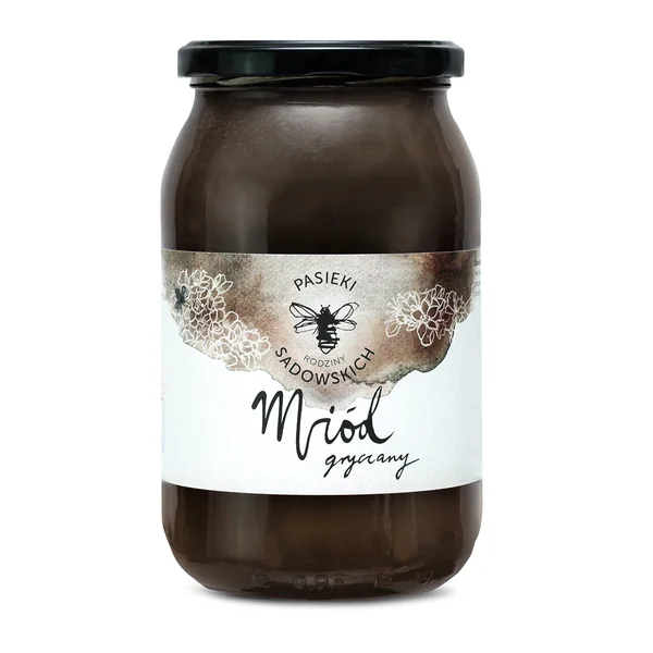 Buchweizenhonig von Pasieki Rodziny Sadowskich – dunkel und gesund, perfekt zur Stärkung des Immunsystems und für eine gesunde Ernährung