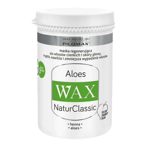 Aloe Haarmaske für feines Haar zur intensiven Regeneration und Volumensteigerung