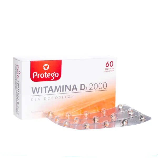 Protego Vitamin D 2000 Kapseln mit 2000 I.E. Vitamin D für Erwachsene zur Förderung der Gesundheit