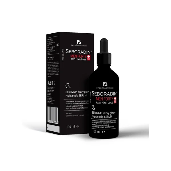 Seboradin Men Forte Kopfhautserum gegen Haarausfall in 100 ml Flasche, speziell für Männer entwickelt