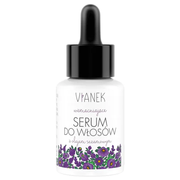 Stärkendes Haarserum von Vianek in 30 ml Flasche, ideal für die Pflege und Glättung der Haare