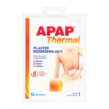 Apap Thermal Wärmendes Pflaster: Effektive Schmerzlinderung bei Rücken-, Muskel- und Gelenkschmerzen, wirkt bis zu 8 Stunden