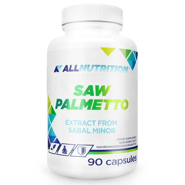 ALLNUTRITION Saw Palmetto Kapseln für die Unterstützung der Prostata-Gesundheit, mit hochwertigem Serenoa repens Extrakt.