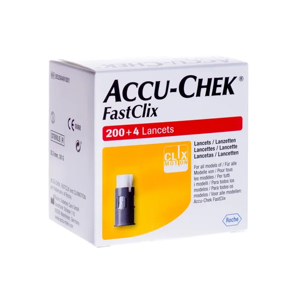 Sterile Accu-Check FastClix Lanzetten zur schmerzarmen Blutentnahme, geeignet für FastClix Lanzettiergeräte