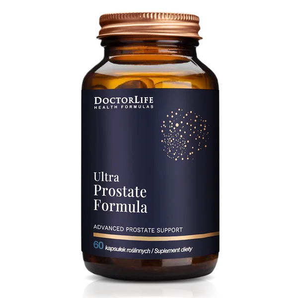 Prostate Formula Ultra – Nahrungsergänzung für Männer zur Unterstützung der Prostata mit pflanzlichen Extrakten wie Sägepalme, Brennnessel und Kürbiskernöl