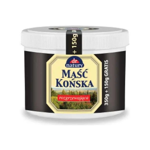 Wärmende Pferdesalbe für Muskel- und Gelenkschmerzen, ideal für Massagen, 350g + 150g Packung