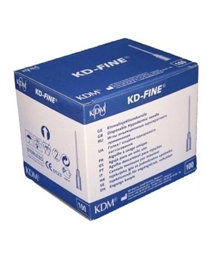 Sterile Injektionsnadel Ø 0,50 x 25 mm, Einwegprodukt, Luer-Lock-Spitze, geeignet für subkutane, intradermale und intramuskuläre Injektionen