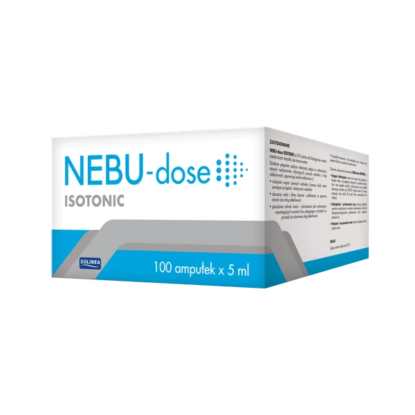 Nebu-Dose Isotonic 0,9% NaCl, 100 Ampullen à 5 ml – Sterile Salzlösung zur Inhalation für die Verbesserung der Atemwege und Nasenhygiene