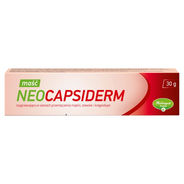 NeoCapsiderm wärmende Salbe für Muskel- und Gelenkbeschwerden, ideal für Massage und vor oder nach dem Sport