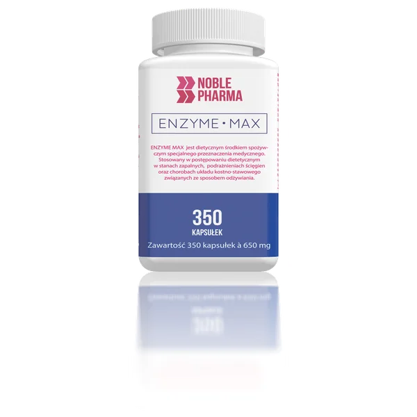Enzyme MAX Kapseln für Entzündungshemmung und Schmerzlinderung bei Gelenk- und Sehnenerkrankungen. Unterstützt die Heilung mit proteolytischen Enzymen