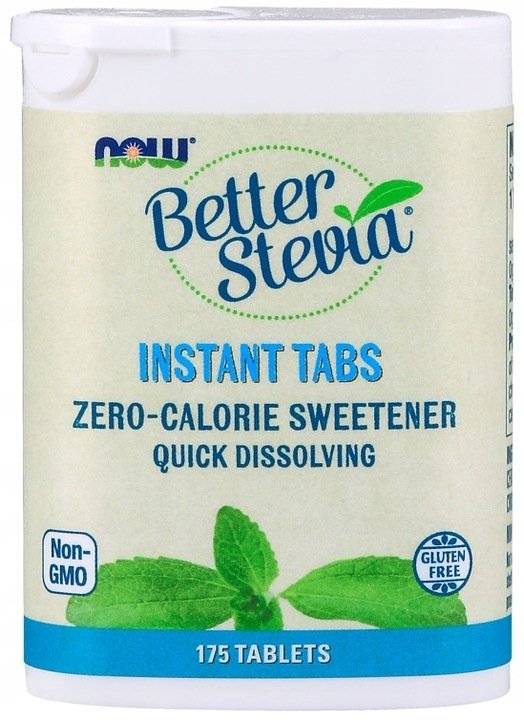 Stevia Tabletten von Now Foods, natürlicher Süßstoff ohne Kalorien, ideal zum Süßen von Getränken und Speisen