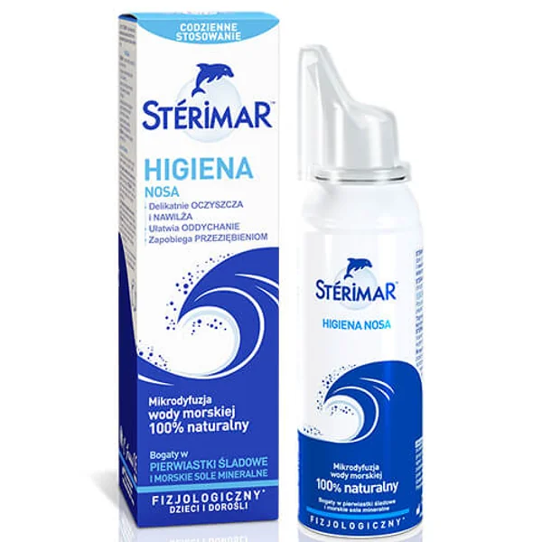 Sterimar Nasenspray 100 ml - Nasenpflege mit physiologischer Meerwasserlösung für die tägliche Nasenhygiene und Reinigung der Nasengänge