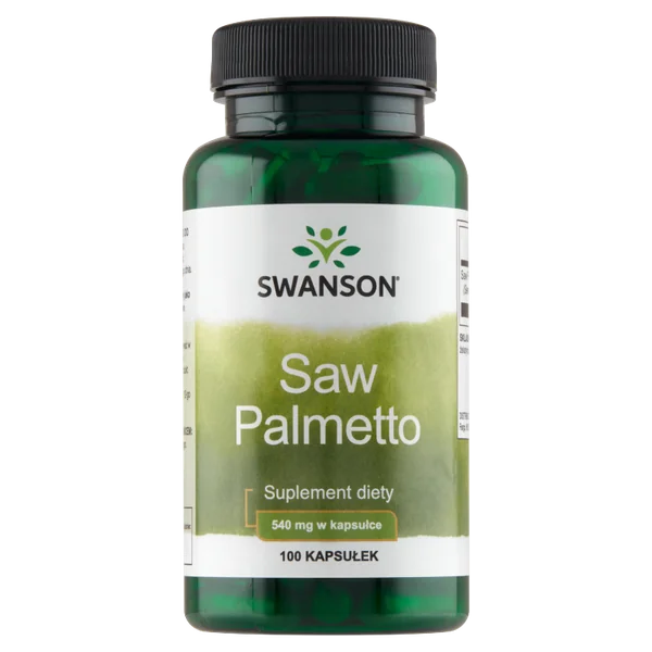 Swanson Saw Palmetto Extrakt 540 mg Kapseln zur Unterstützung der Prostata-Gesundheit für Männer