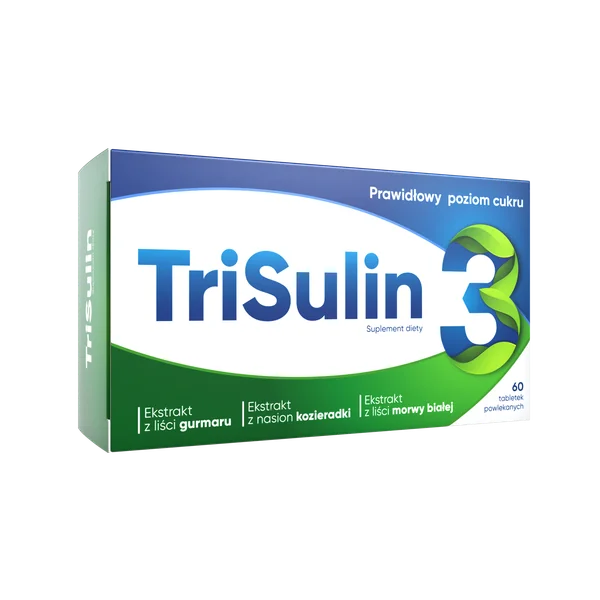 TriSulin Tabletten mit Gurmar, Bockshornklee und Maulbeere zur Unterstützung des Blutzuckerspiegels und der Appetitkontrolle