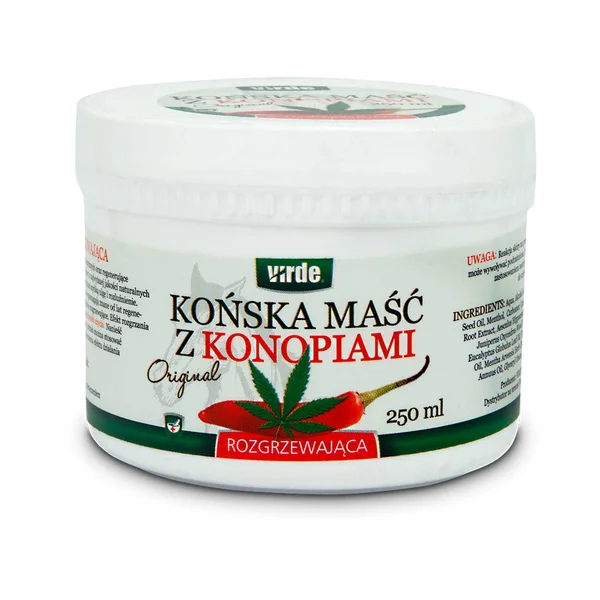 Pferdesalbe mit Hanf zur Linderung von Muskelverspannungen und Gelenkschmerzen, natürliche Erwärmung und Regeneration der Haut