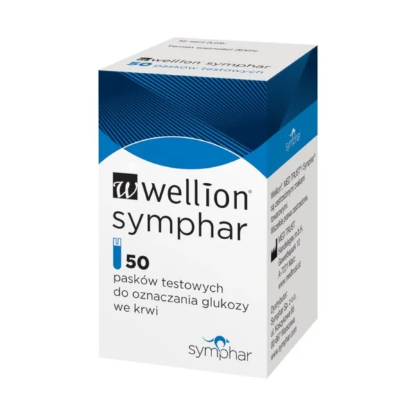 Wellion SymPhar Teststreifen zur Blutzuckermessung, kompatibel mit Wellion CALLA Light
