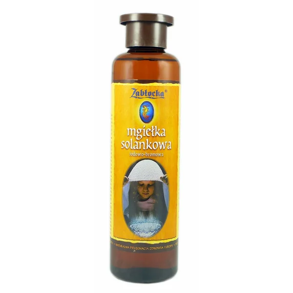 Zabłocka Salzwasser-Mist in einer 950 ml Flasche, ein natürliches Jod-Brom-Spray zur Unterstützung der Atemwege und zur Behandlung von Erkältungen