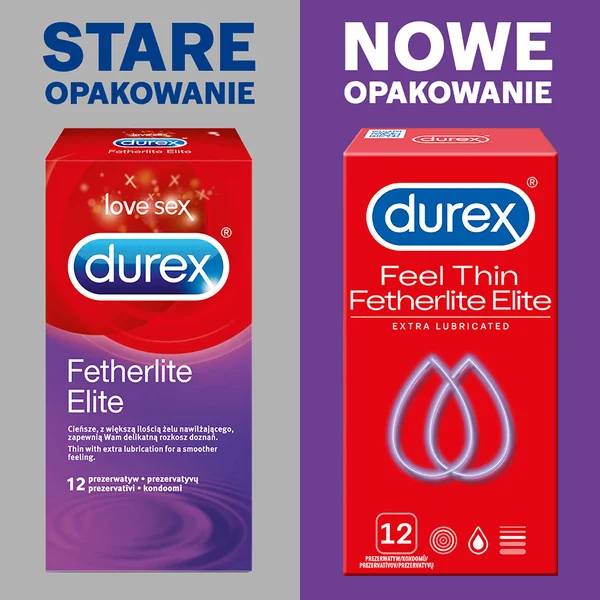Durex Featherlite Elite Kondome 12 Stück – extra dünn für maximales Gefühl und Schutz