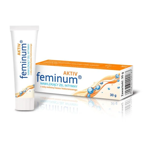 Feminum ACTIV Feuchtigkeitsgel für den Intimbereich 40g, fördert die tägliche Pflege und Feuchtigkeit