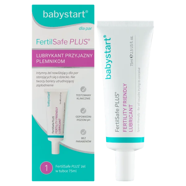 FertilSafe Plus Gleitgel für Paare, die sich ein Kind wünschen, fördert den Befruchtungsprozess ohne die Spermien zu schädigen