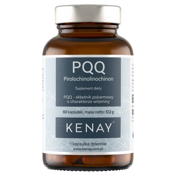 PQQ Pyrrolochinolinchinon 20 mg – Nahrungsergänzung zur Unterstützung der Mitochondrien, antioxidativer Schutz, 60 Kapseln, vegan