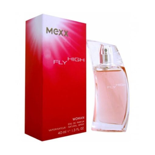 Mexx Fly High Woman – Damenparfum / Eau de Toilette, fruchtig‑blumiger Duft Mexx Fly High Woman Eau de Toilette – fruchtig‑blumiger Damenduft mit Apfel, Pfirsich, Freesie und Moschus