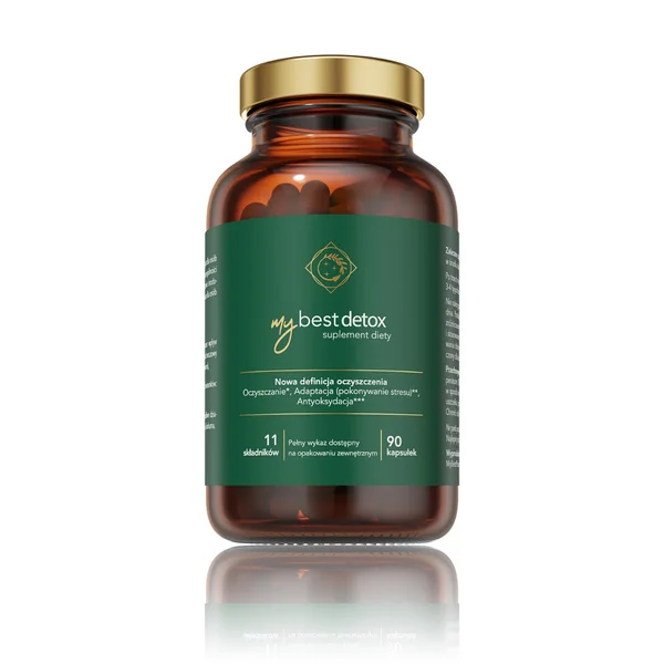 MyBestDetox Kapseln – Nahrungsergänzung zur natürlichen Entgiftung und Unterstützung des Immunsystems mit Antioxidantien und pflanzlichen Extrakten