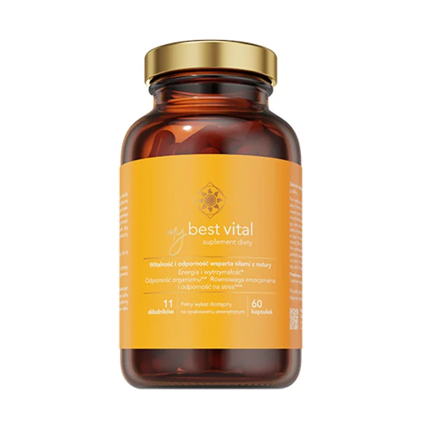 MyBestVital Nahrungsergänzungsmittel, 60 Kapseln zur Unterstützung des Immunsystems und der körperlichen Fitness