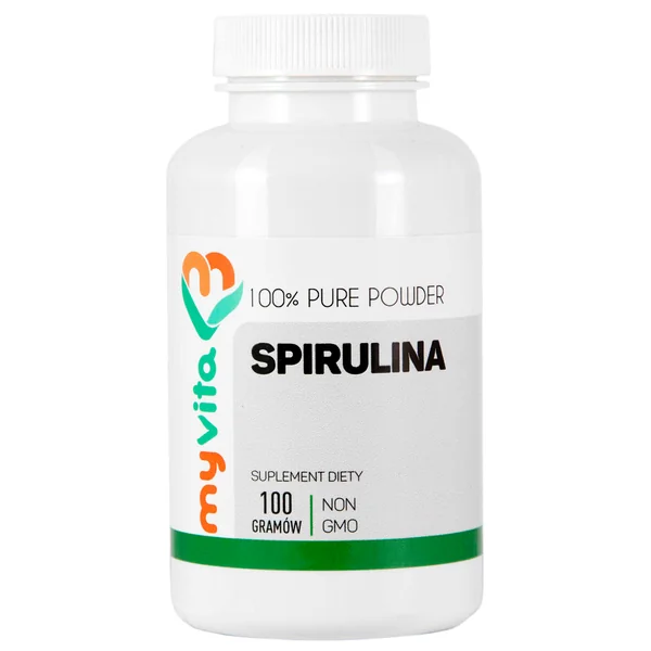 MyVita Spirulina Algen Pulver 100 g – reines Spirulina Pulver in biologischer Qualität zur Unterstützung des natürlichen Stoffwechsels und der Entgiftung