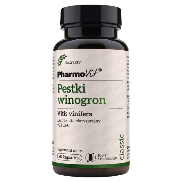 Extrakt aus Traubenkernen mit hohem Gehalt an OPC (Proanthocyanidinen) für antioxidative Wirkung und Gesundheit