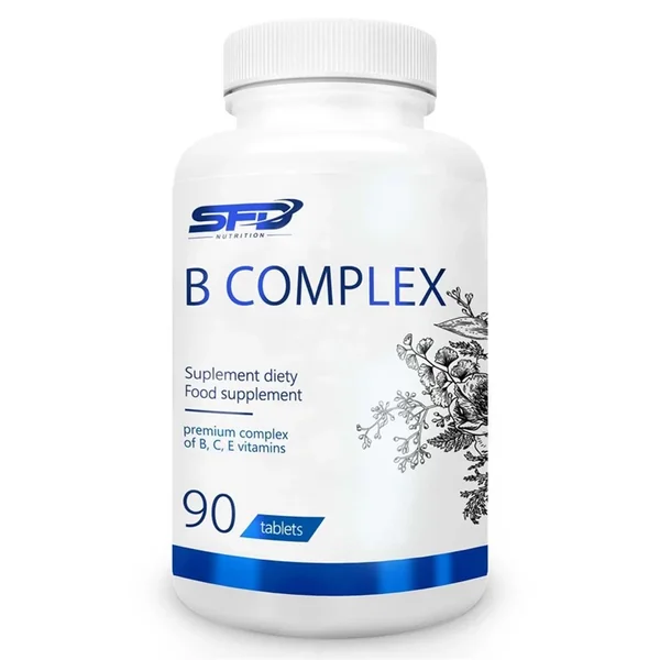 SFD B Complex - Vitamin-B-Komplex zur Unterstützung des Immunsystems, der Energieproduktion und des Nervensystems. Ideal für aktive Menschen