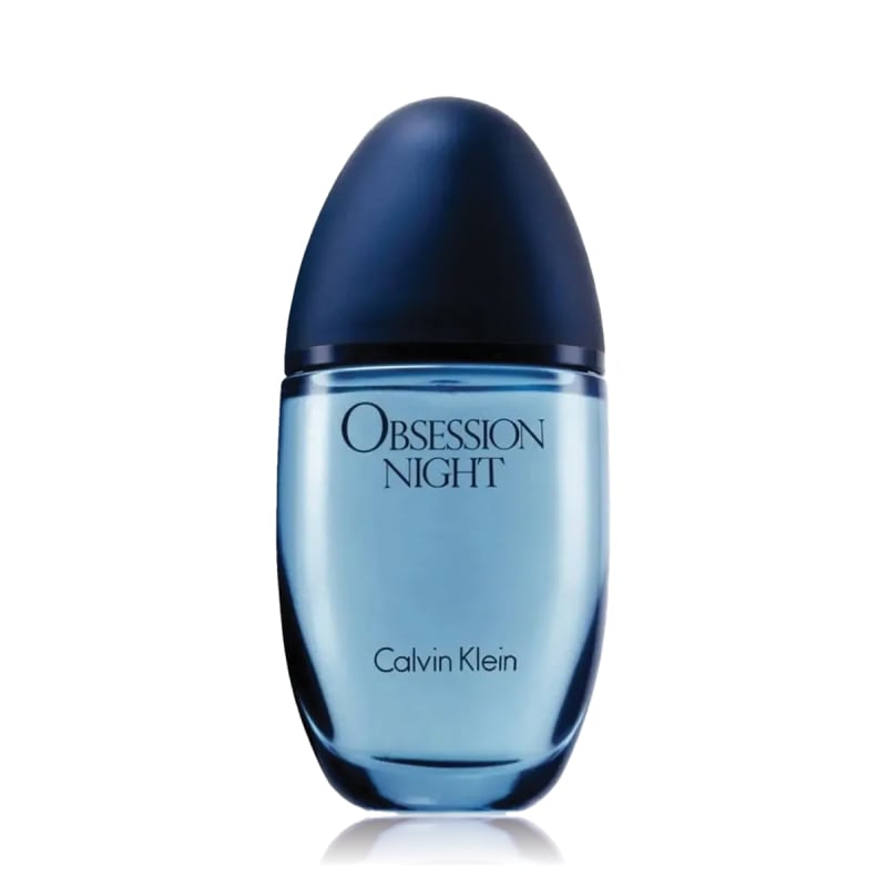 Calvin Klein Obsession Night Eau de Parfum – orientalisch‑blumiger Damenduft mit Bergamotte, weißen Blüten, Gardenie und sinnlicher Amber‑Basis