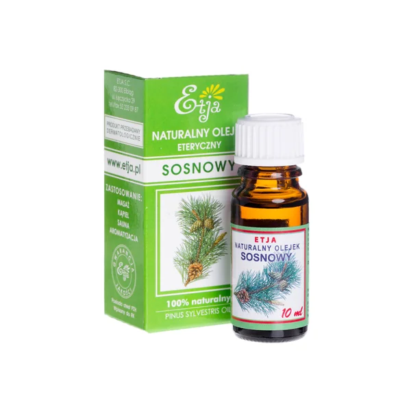 Etja ätherisches Kiefernholzöl in einer 10 ml Flasche, antiseptisch und förderlich für die Atemwege, ideal für Aromatherapie und Inhalation