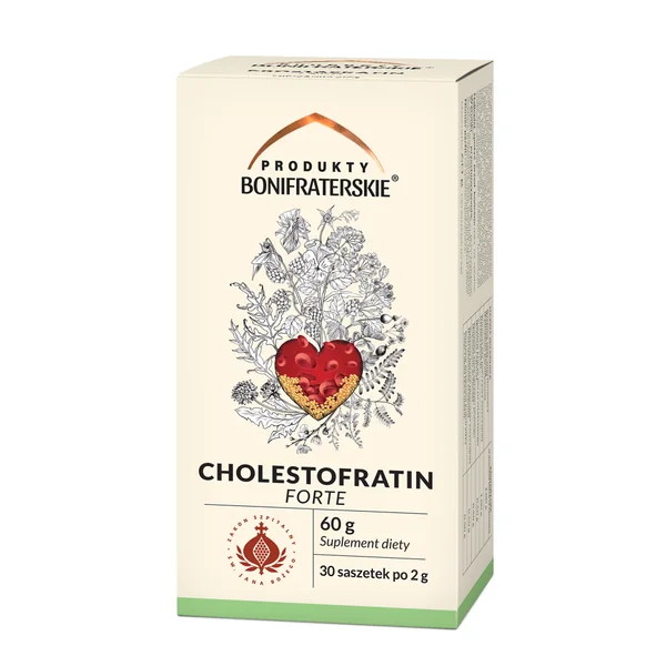Cholestofratin Forte Kräutertee für die Senkung des Cholesterinspiegels – 30 Teebeutel für gesunde Herz-Kreislauf-Funktion