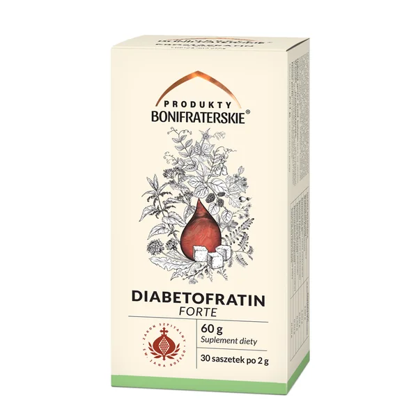 Diabetofratin Forte Kräutertee zur Unterstützung der Blutzuckerregulation, mit Maulbeere, Löwenzahn und Brennnessel