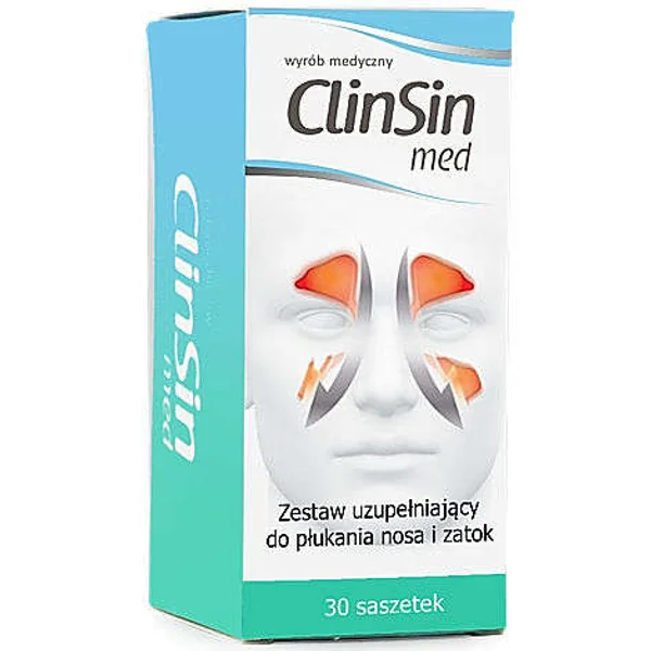 ClinSin Med Nasenspülung 30 Beutel zur Behandlung von Sinusitis und Nasenpflege