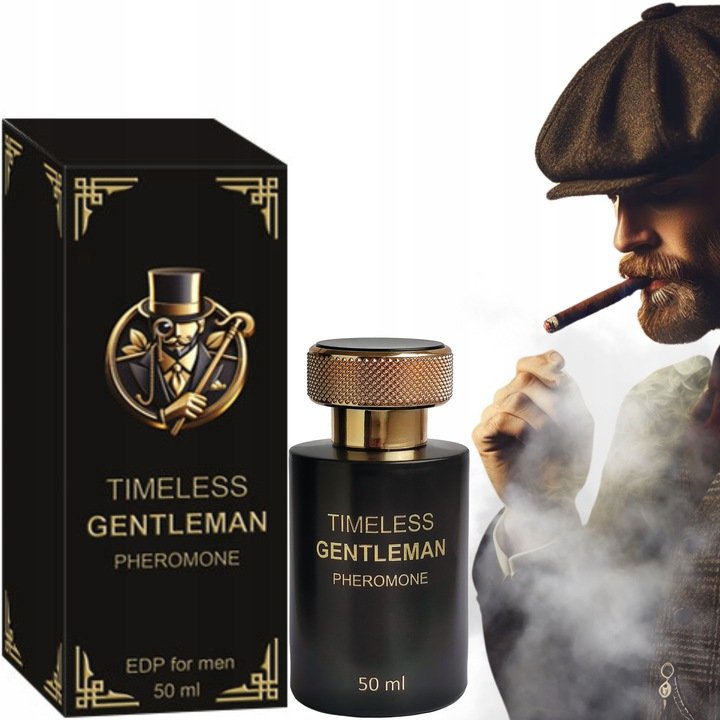 Timeless Gentleman – Maskuliner Duft mit Feromonen für mehr Selbstbewusstsein und Anziehungskraft bei Männern
