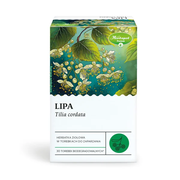 Lindenblütentee in Teebeuteln, ideal zur Unterstützung des Atmungssystems, 30 Beutel