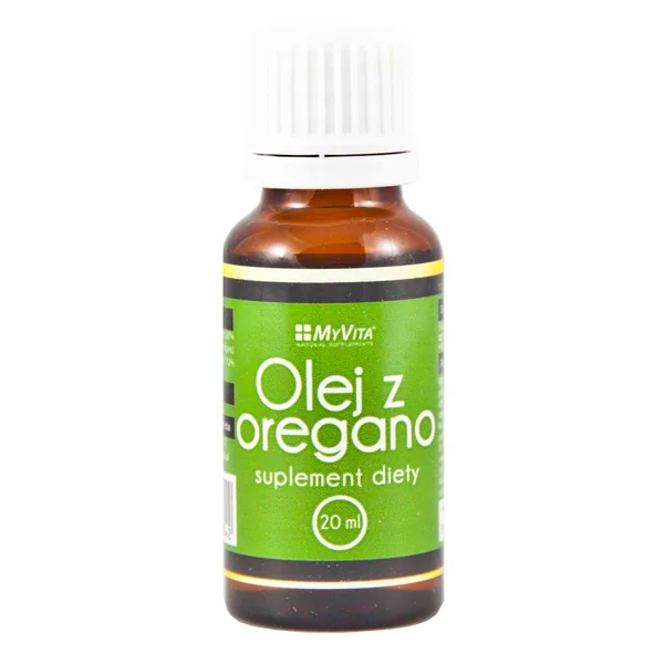MyVita Oregano Öl Tropfen 20 ml – 100% reines Oregano Öl mit 66% Carvacrol zur Unterstützung der Gesundheit und des Immunsystems