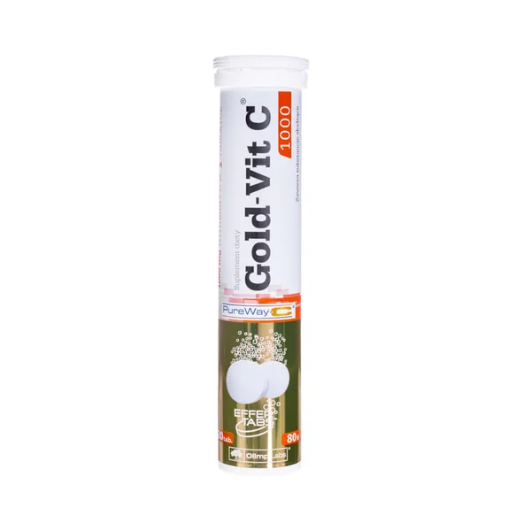 Gold-Vit C 1000 Brausetabletten mit PureWay-C, hochdosiertes Vitamin C für Immunsystem und Kollagenbildung, 20 Tabletten